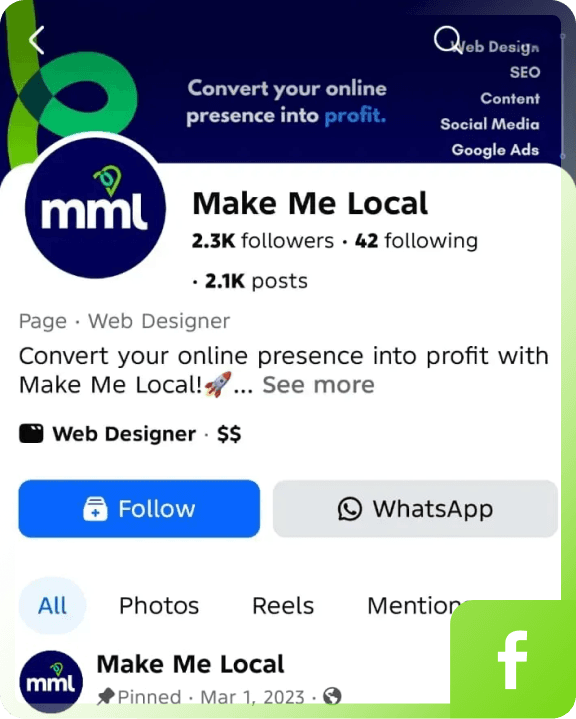 https://www.facebook.com/makemelocalcom
