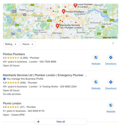 Understanding Google’s search results