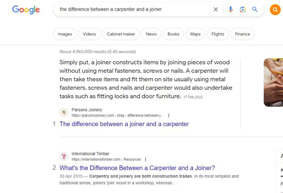 Featured Snippets